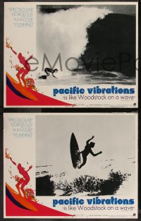 9c0242 PACIFIC VIBRATIONS 5 LCs 1971 AIP, really awesome surfing images & border artwork!