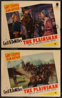 9c0301 PLAINSMAN 3 LCs 1936 Jean Arthur, James Ellison, Cecil B. DeMille western!