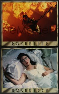 9c0196 ROCKETEER 7 LCs 1991 Disney, Bill Campbell, incredibly sexy Jennifer Connelly, Alan Arkin!