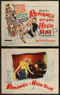 9c0143 ROMANCE ON THE HIGH SEAS 8 LCs 1948 Doris Day in her first movie role with Jack Carson!