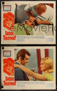 9c0148 SHOCK TREATMENT 8 LCs 1964 you actually see a man subjected to electroshock treatments!