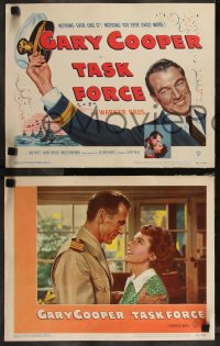 9c0163 TASK FORCE 8 LCs 1949 Gary Cooper, Jane Wyatt, Walter Brennan, World War II!