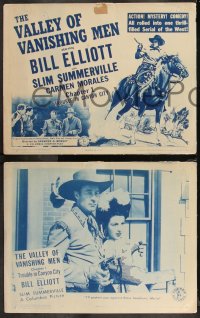 9c0276 VALLEY OF VANISHING MEN 4 chapter 1 LCs 1942 Wild Bill Elliot serial, Trouble in Canyon City!