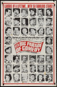 9d0494 BIG PARADE OF COMEDY 1sh 1964 W.C. Fields, Marx Bros., Abbott & Costello, Lucille Ball