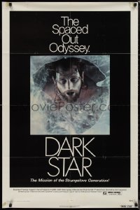 9d0577 DARK STAR 1sh 1975 John Carpenter & Dan O'Bannon, the spaced out odyssey!