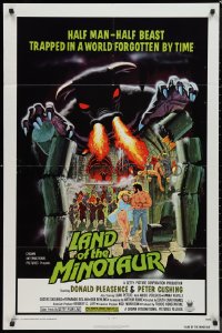 9d0590 DEVIL'S MEN 1sh 1977 Land of the Minotaur, Robert Tanenbaum fantasy monster art!