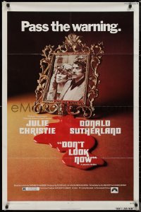 9d0604 DON'T LOOK NOW 1sh 1974 Julie Christie, Donald Sutherland, directed by Nicolas Roeg!