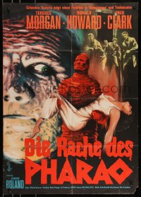 9d0159 CURSE OF THE MUMMY'S TOMB German 1964 Hammer, different art of monster carrying girl!