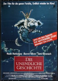 9d0185 NEVERENDING STORY German 1984 Wolfgang Petersen, great fantasy art by Ezra Tucker!