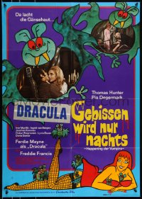 9d0207 VAMPIRE HAPPENING German 1971 beautiful woman with bizarre taste, adult vampire film!