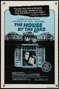 9d0717 HOUSE BY THE LAKE 1sh 1977 Don Stroud, Brenda Vaccaro, so private you can do anything!