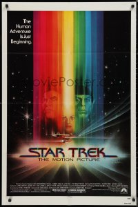 9d0899 STAR TREK 1sh 1979 Shatner, Nimoy, Khambatta and Enterprise by Peak!