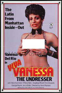 9d0972 VIVA VANESSA 1sh 1984 sexy Vanessa Del Rio is the Latin from Manhattan, x-rated!
