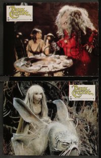 9d0038 DARK CRYSTAL 12 French LCs 1983 Jim Henson & Frank Oz, incredible different fantasy images!