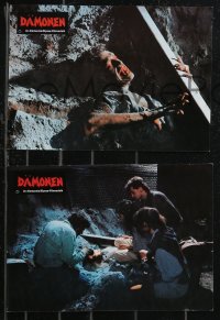 9d0111 DEMONS 2 12 German LCs 1987 written & produced by Dario Argento, Lamberto Bava!
