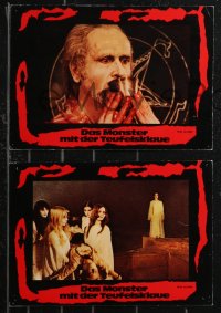 9d0108 DISCIPLE OF DEATH 15 German LCs 1976 completely different images from Satanic horror thriller!