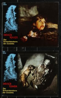 9d0102 HORROR ON SNAPE ISLAND 18 German LCs R1979 a night of pleasure becomes a night of terror!