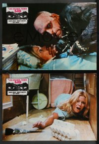 9d0027 HILLS HAVE EYES 12 Spanish LCs 1979 Wes Craven, creepy images of sub-human Michael Berryman!