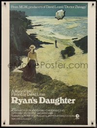 9f0017 RYAN'S DAUGHTER style A 30x40 1970 David Lean, completely different art of Sarah Miles!