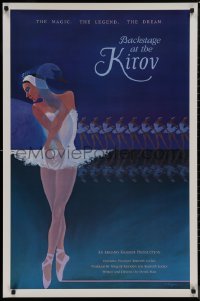 9f0717 BACKSTAGE AT THE KIROV 1sh 1984 Derek Hart, St. Petersburg, great Mayeda ballet dancing art!