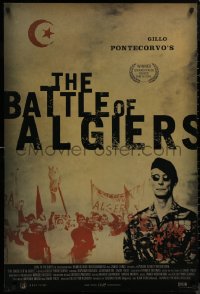 9f0726 BATTLE OF ALGIERS 1sh R2003 Gillo Pontecorvo's La Battaglia di Algeri, war image!