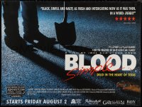9f0477 BLOOD SIMPLE advance British quad R1996 the Coen Brothers, Dead in the heart of Texas!
