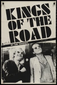 9f0466 KINGS OF THE ROAD English double crown 1977 Wim Wenders' Im Lauf der Zeit, different!