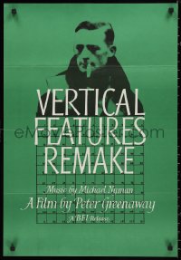 9f0469 VERTICAL FEATURES REMAKE English double crown 1978 image of director Peter Greenaway!