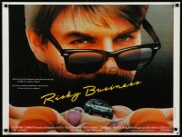 9f0457 RISKY BUSINESS French 24x32 1984 Tom Cruise in cool shades by Jouineau Bourduge!