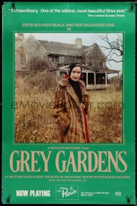 9f0861 GREY GARDENS 1sh 1975 classic bio of Jackie Kennedy's eccentric relatives, ultra rare!