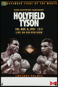 9f0887 HOLYFIELD VS TYSON TV 1sh 1991 World Heavyweight Championship boxing, the fight that never was!