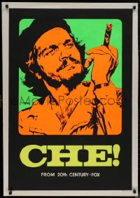 9f0378 CHE Italian 1sh 1969 rare different art of Omar Sharif as Guevara by Nistri!