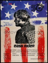 9f0379 EASY RIDER Italian 1sh R2019 Peter Fonda, biker classic directed by Dennis Hopper, different!