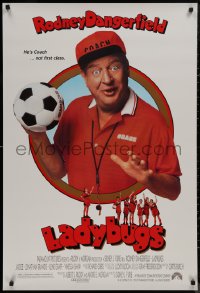 9f0941 LADYBUGS 1sh 1992 great images of Rodney Dangerfield, wacky soccer cover!