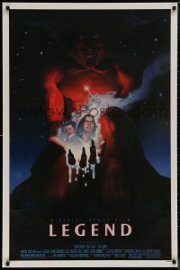 9f0946 LEGEND 1sh 1986 Tom Cruise, Mia Sara, Tim Curry, Ridley Scott, cool fantasy artwork!