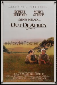 9f1012 OUT OF AFRICA 1sh 1985 Robert Redford & Meryl Streep, directed by Sydney Pollack!