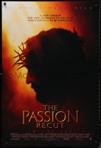 9f1018 PASSION OF THE CHRIST DS 1sh R2005 directed by Mel Gibson, James Caviezel, Bellucci!