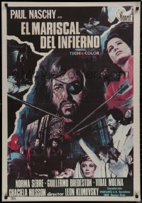 9f0412 DEVIL'S POSSESSED Spanish 1974 Paul Naschy, completely different montage art!