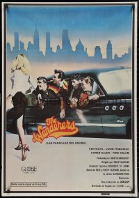 9f0435 WANDERERS Spanish 1979 Ken Wahl in Kaufman's 1960s New York City teen gang cult classic!