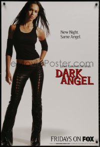 9f0046 DARK ANGEL tv poster 2001 Cameron, full-length sexy Jessica Alba over white background!