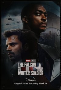 9f0047 FALCON & THE WINTER SOLDIER DS tv poster 2021 Anthony Mackie & Sebastian Stan in title roles!