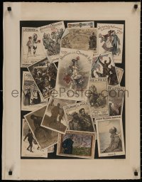 9f0110 DEVAMBEZ FRENCH WAR POSTERS 22x29 French art print 1920s Semaine Charente!