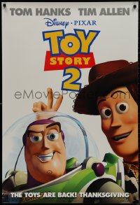 9f1172 TOY STORY 2 advance DS 1sh 1999 Woody, Buzz Lightyear, Disney and Pixar animated sequel!
