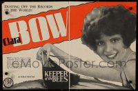 9f0006 KEEPER OF THE BEES trade ad 1925 early Clara Bow, from the novel by Gene Stratton-Porter!
