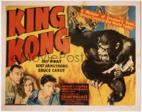 9g0188 KING KONG color 11x14 REPRO photo 1980s great image from the 1946 re-release half-sheet!