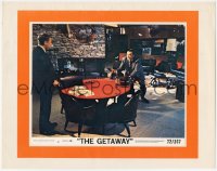 9g0131 GETAWAY 8x10 mini LC #3 on 11x14 background 1972 Sam Peckinpah, Steve McQueen, Ben Johnson