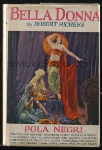 9g1143 BELLA DONNA A.L. Burt movie edition hardcover book 1923 Pola Negri, by Robert Hichens!