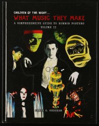 9g1153 CHILDREN OF THE NIGHT: WHAT MUSIC THEY MAKE hardcover book 2018 guide to horror posters!