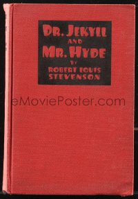 9g1113 DR. JEKYLL & MR. HYDE Grosset & Dunlap movie edition hardcover book 1941 Robert Louis Stevenson