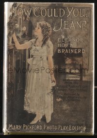 9g1117 HOW COULD YOU JEAN Grosset & Dunlap movie edition hardcover book 1918 Mary Pickford!